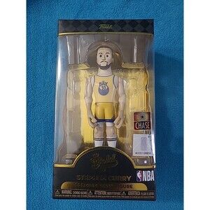 Funko Gold Stephen Curry 5" CHASE Yellow Jersey Premium Vinyl Figure NBA